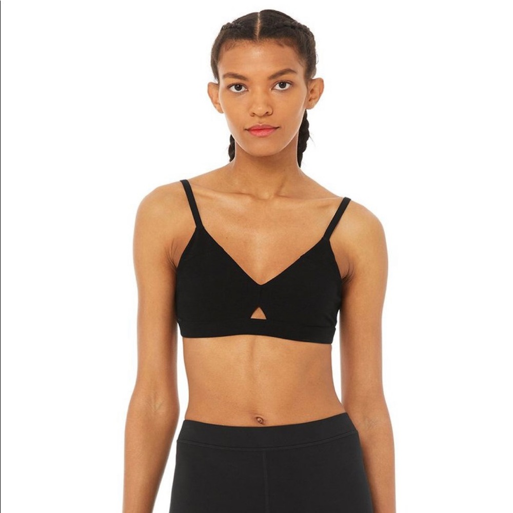 Alosoft Lounge Bra - Black